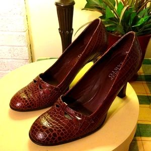 Franco Sarto leather heels